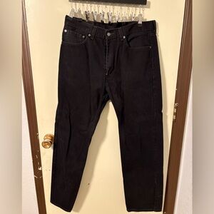 Levi's Men's Red Tab 505 Black Jeans Size 36x32
